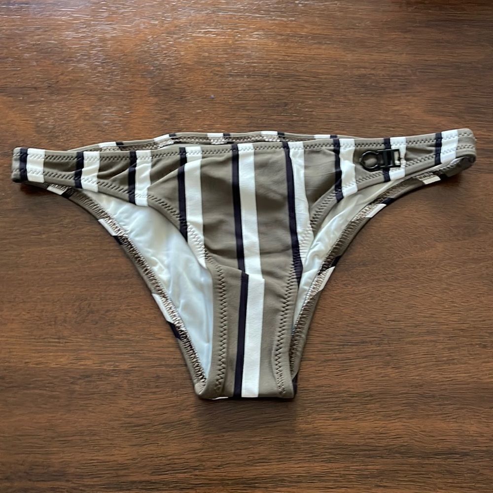 Solid and Striped Swimsuit Bottoms
